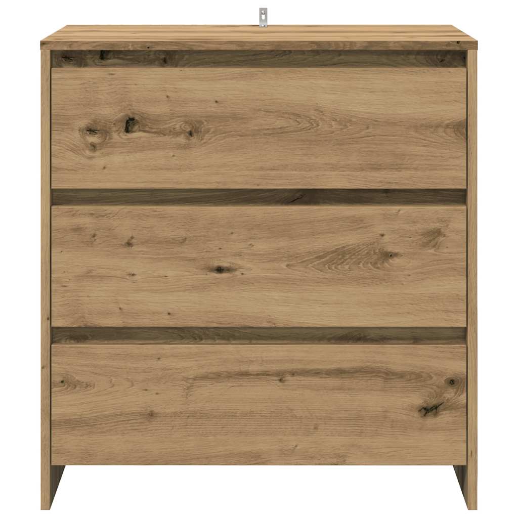2-Tlg. Sideboard Artisan-Eiche Holzwerkstoff