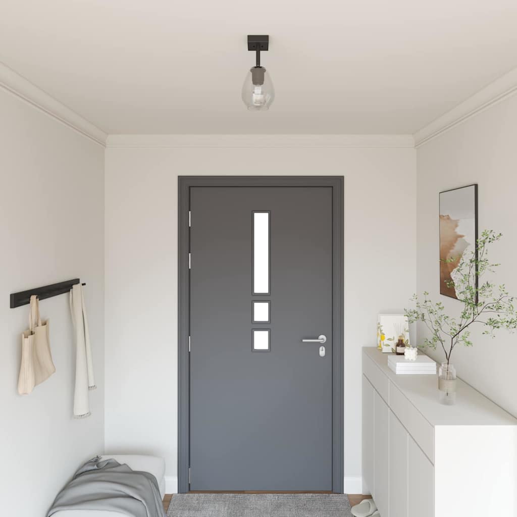Deckenleuchten Mit Verstellbarem Glasschirm Anthrazit E27