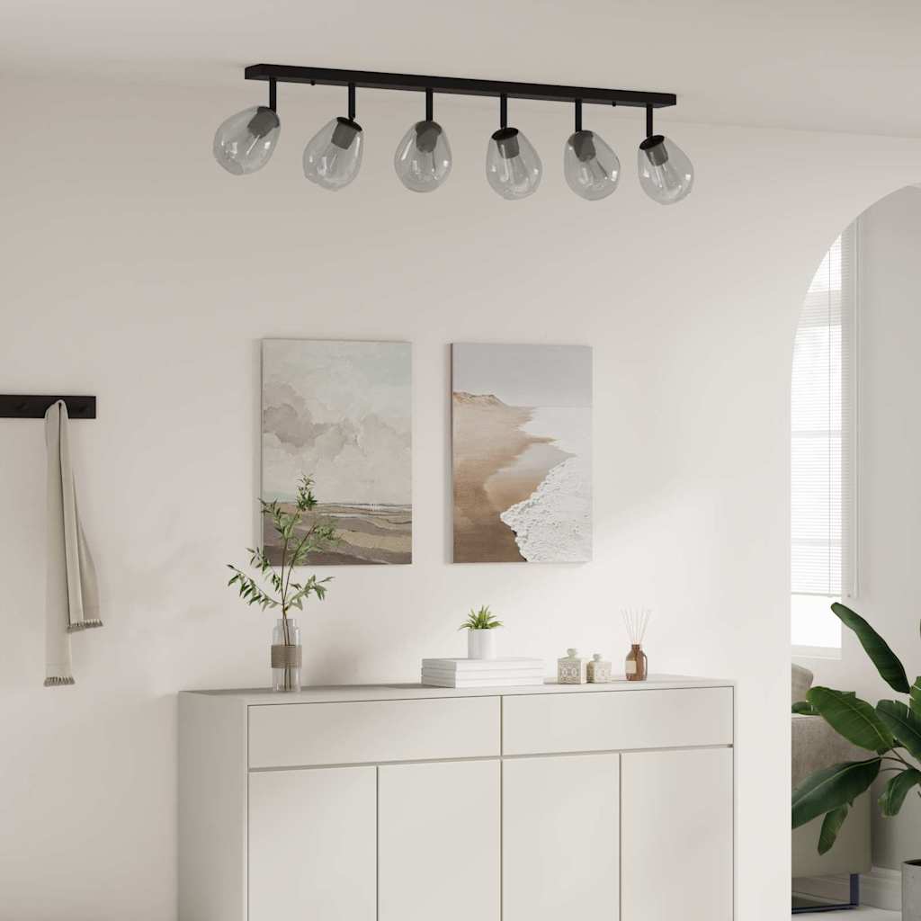 Deckenleuchten Mit Verstellbarem Glasschirm Anthrazit E27