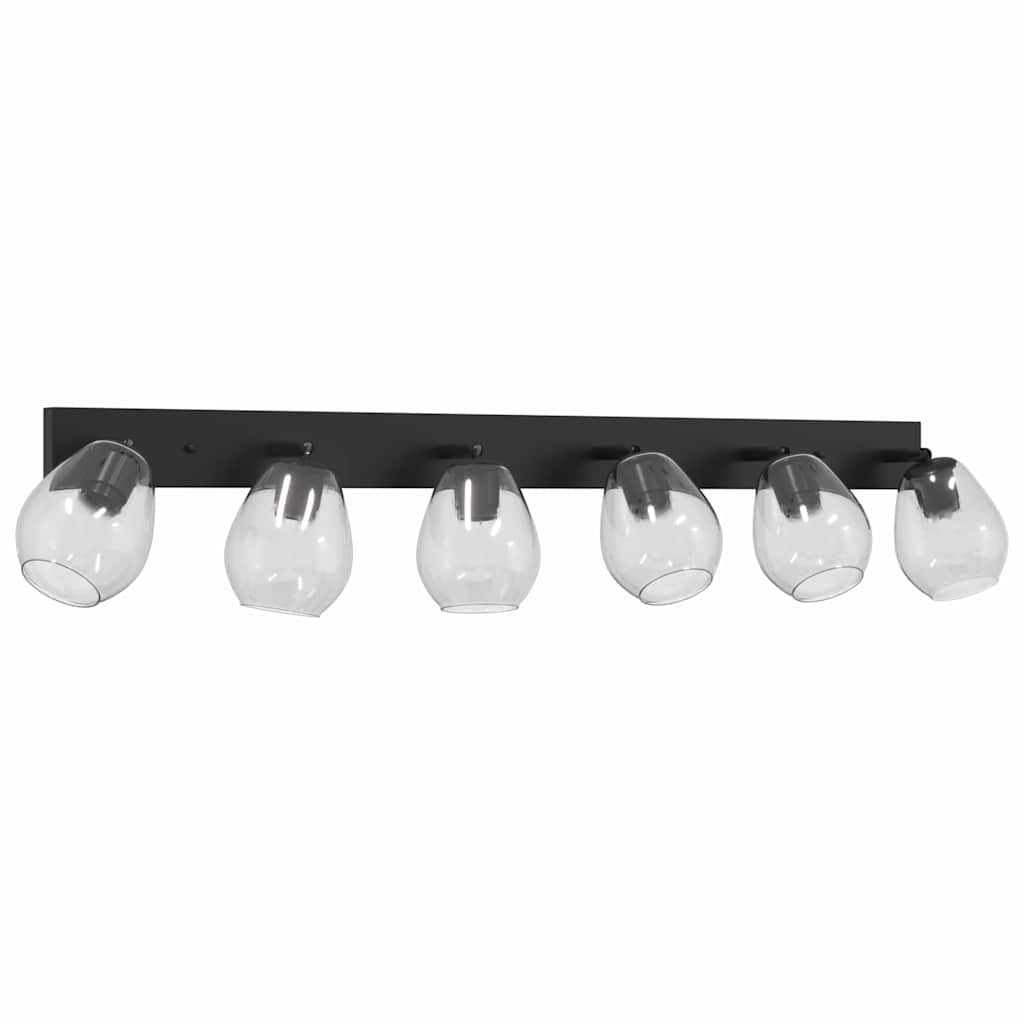 Deckenleuchten Mit Verstellbarem Glasschirm Anthrazit E27