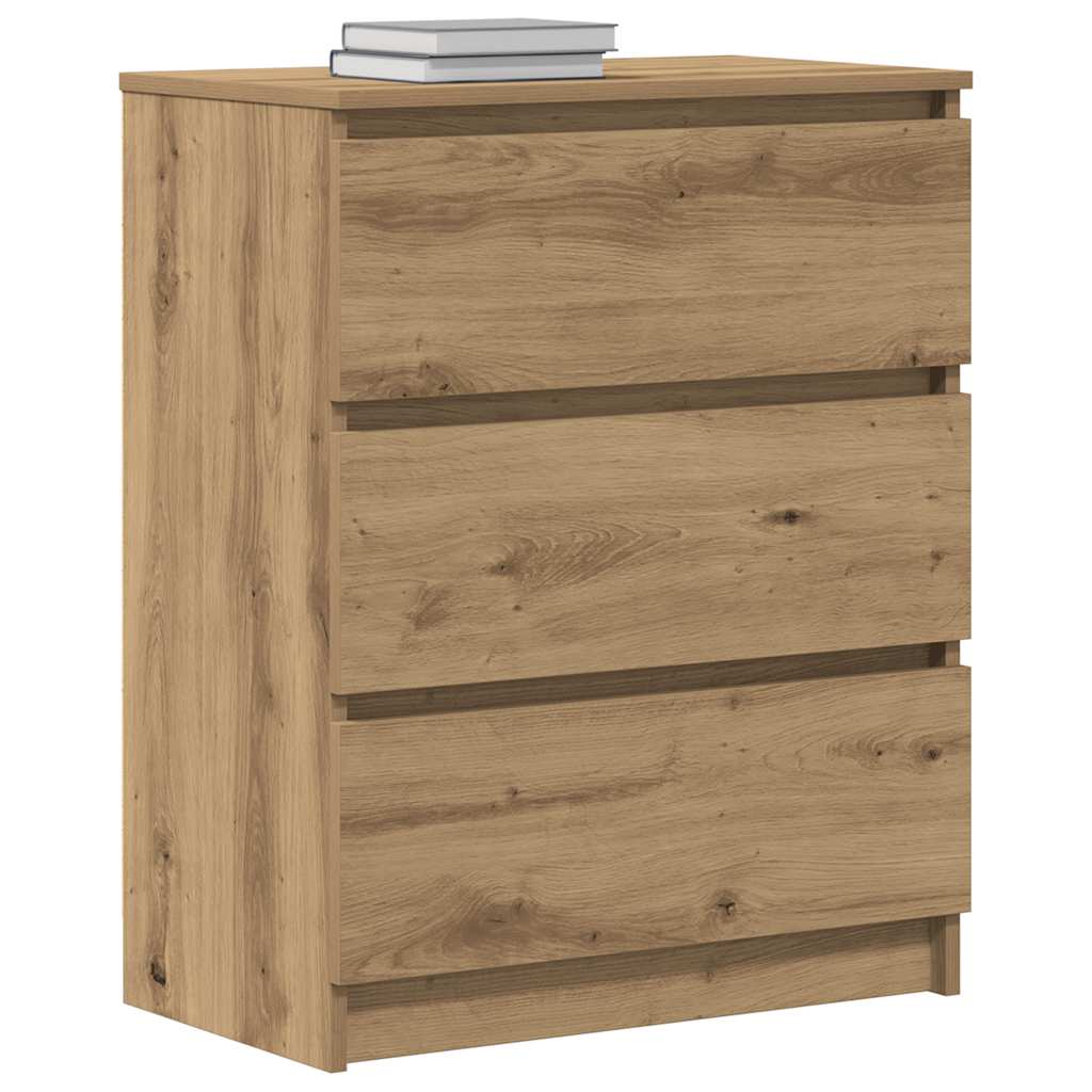 Sideboard Artisan-Eiche 60X35X76 Cm Holzwerkstoff