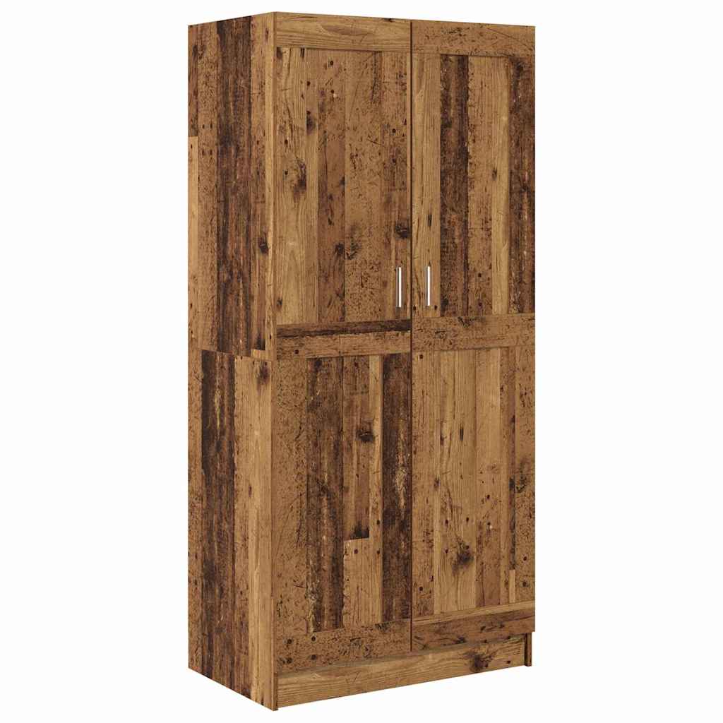 Kleiderschrank 82,5X51,5X180 Cm Holzwerkstoff