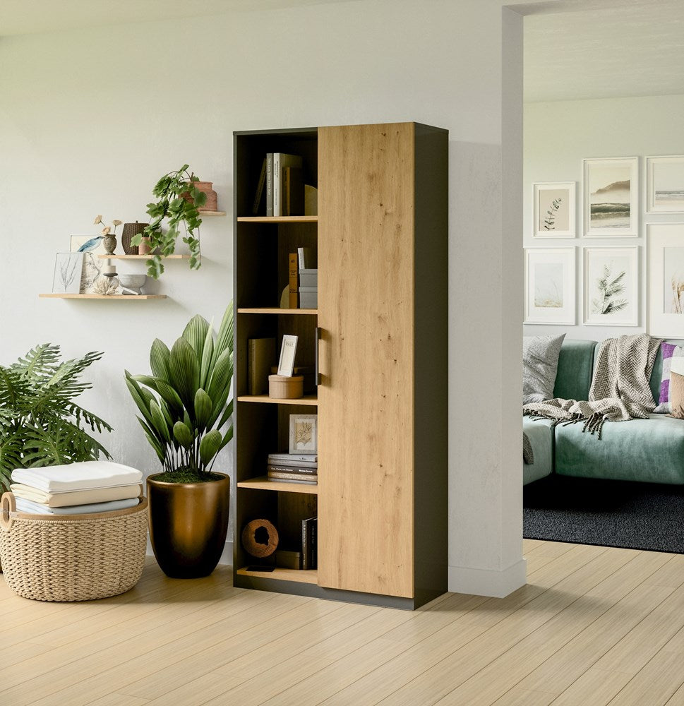 Regal MALWA RD-80 – 80 cm breit, 10 Fächer, halb offen, mehrere Farben