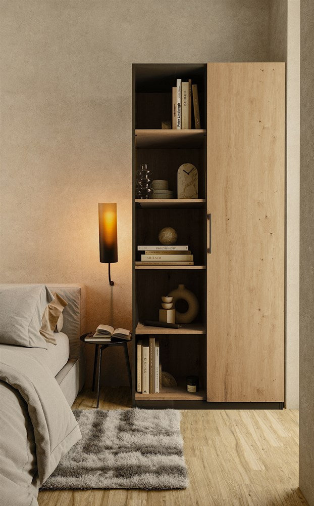 Regal MALWA RD-80 – 80 cm breit, 10 Fächer, halb offen, mehrere Farben