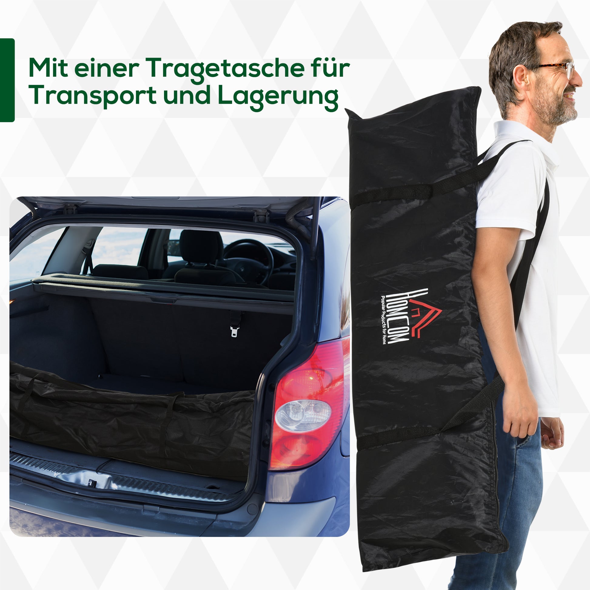 Fußballtor 2er Set faltbar 183 x 90 x 90 cm Fussballtor mit Tragetasche wetterfest Outdoor
