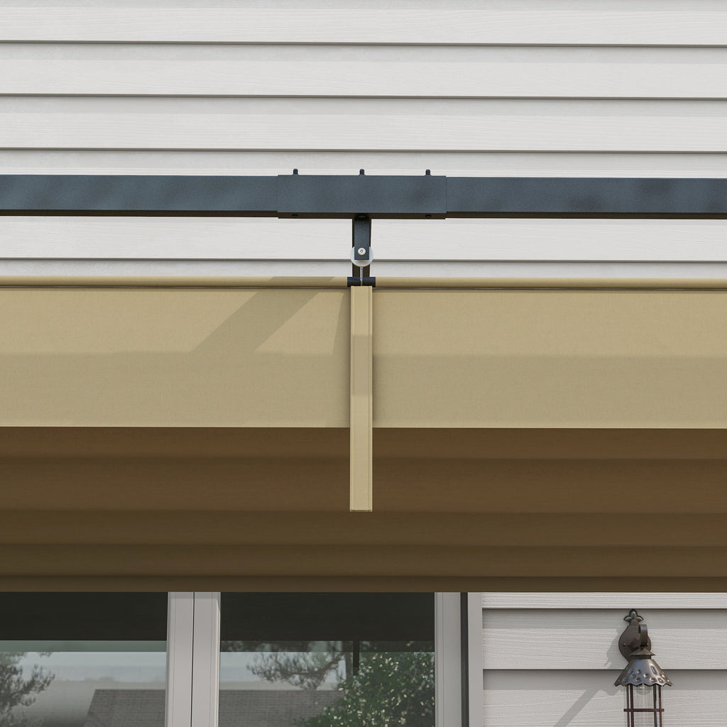 Pergola, Robuster Sonnenschutz für Garten, aus Metall und Kunststoff, UV- und wasserabweisend