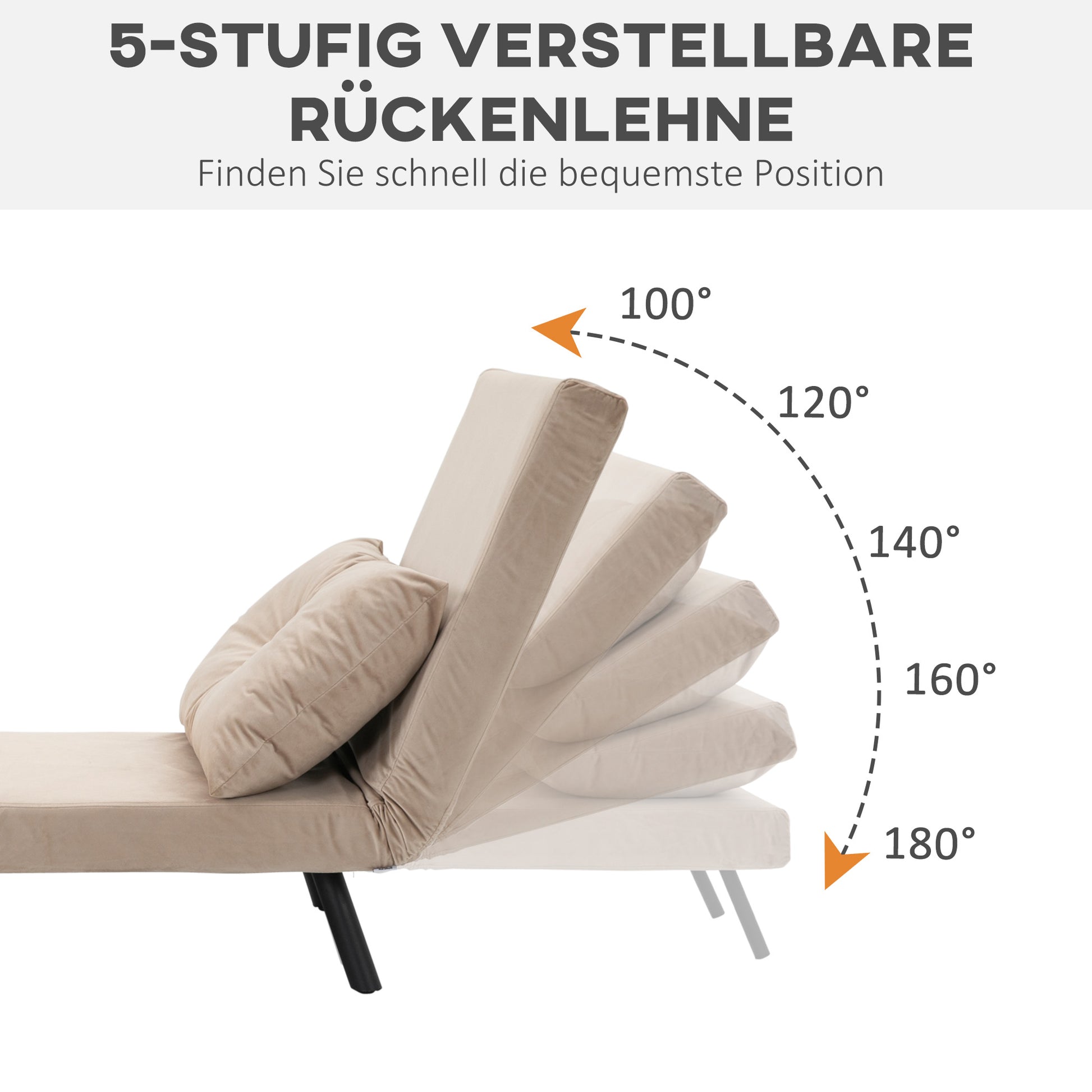 Relaxsessel im Skandidesign, Liegesessel, Lesesessel. ink. Kissen mit Knopfhefung, Schwarz + Natur