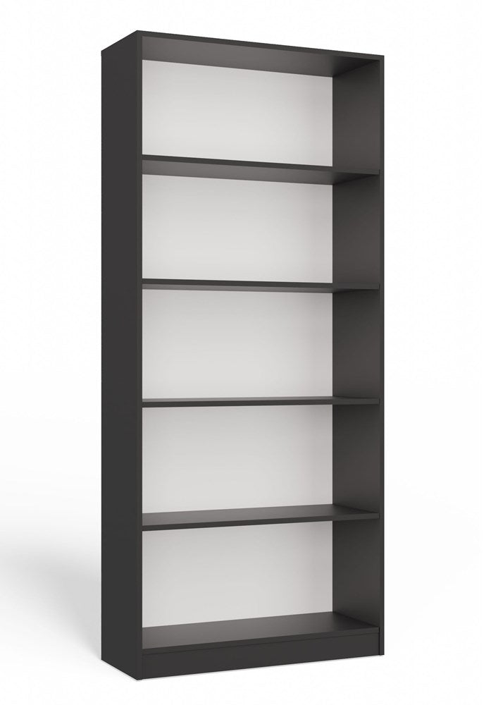 Regal ONYX R80 – 80 cm breit, Bücherregal mit 5 Fächern, mehrere Farben