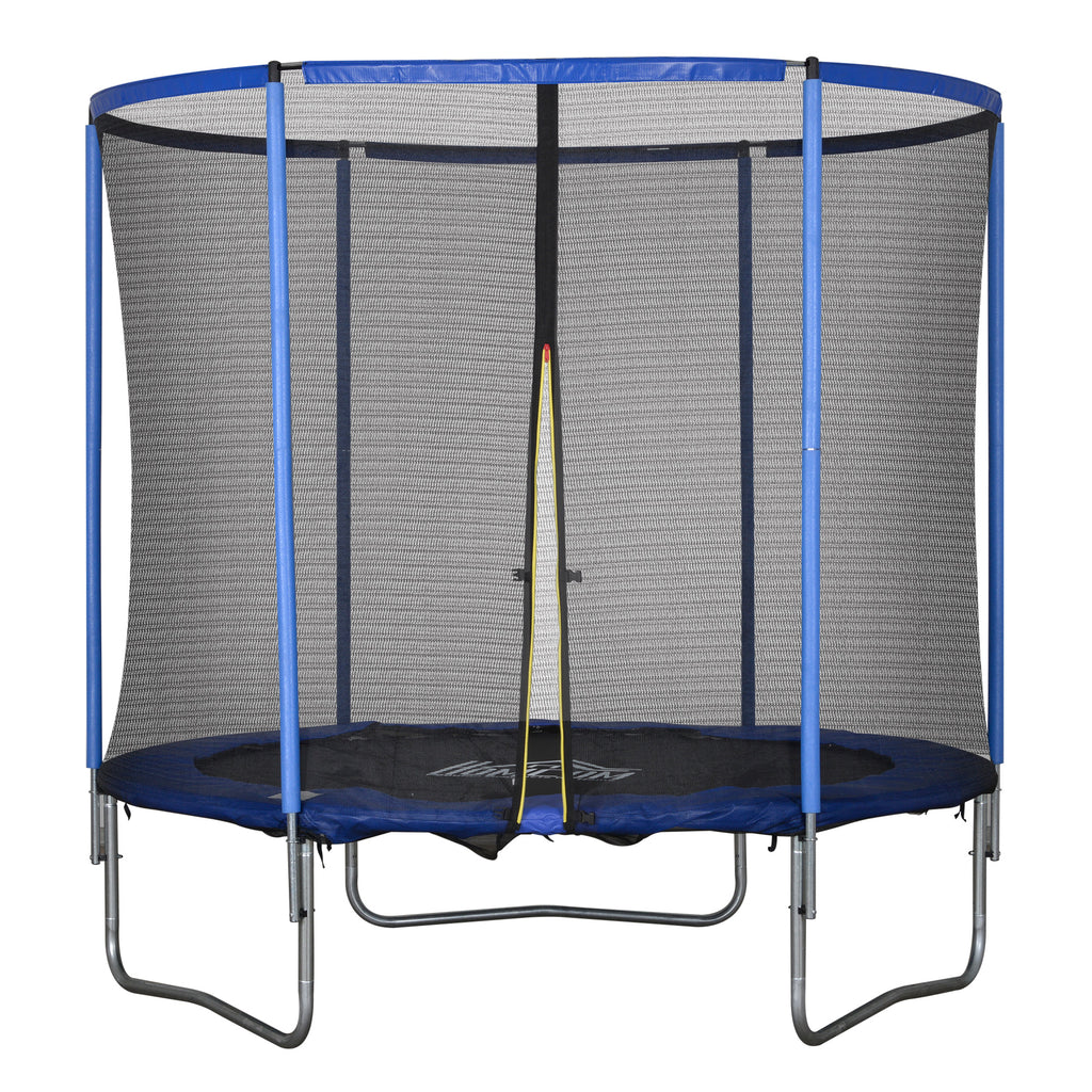 Trampolin mit Sicherheitsnetz für Innen- und Außenbereich Gartentrampolin Ø244 cm