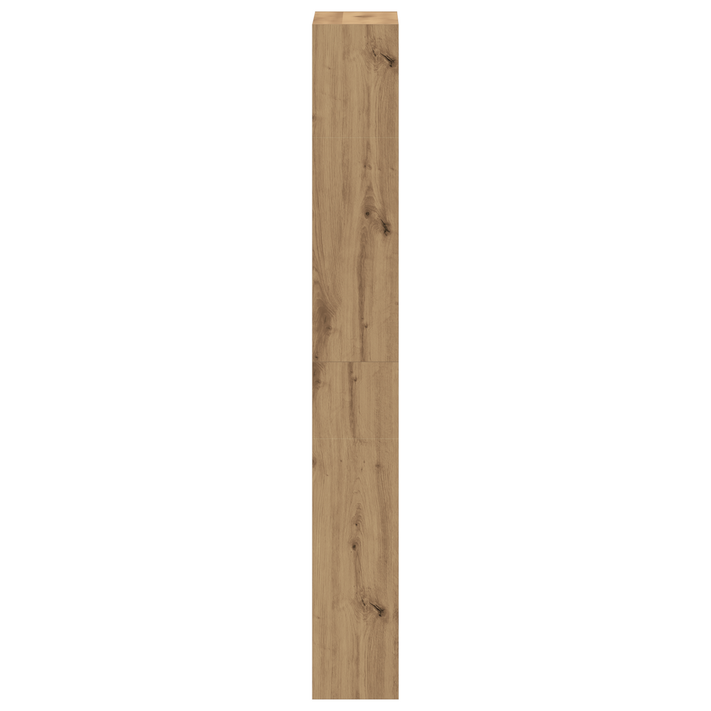 Schuhschrank Handwerkliche Eiche Holzwerkstoff 80 X 21 X 163.5 Cm Artisan Eiche