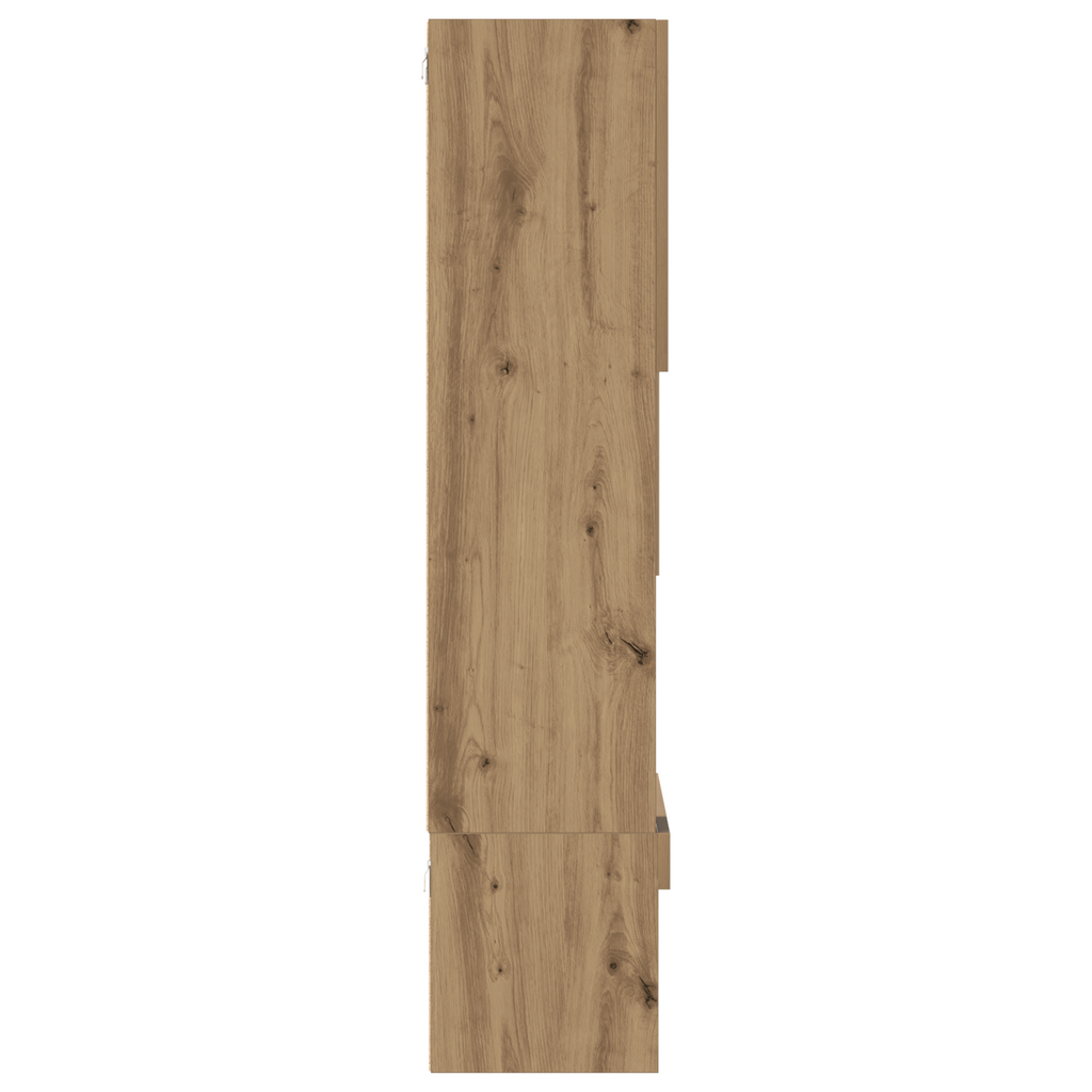 Tv Schrank Mit Led Lichtern Artisan Eiche 40,5X30X102 Cm