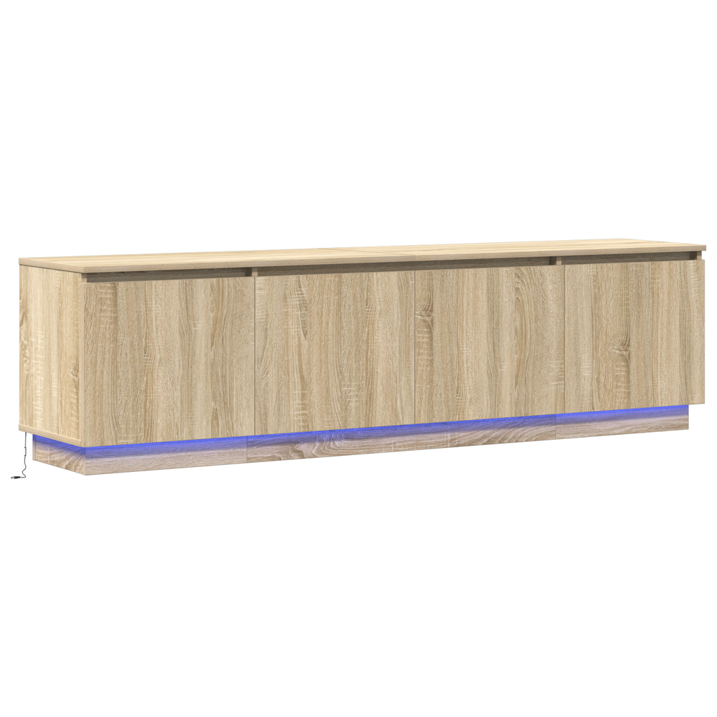 Led Tv-Schrank 180X38X49 Cm Holzwerkstoff