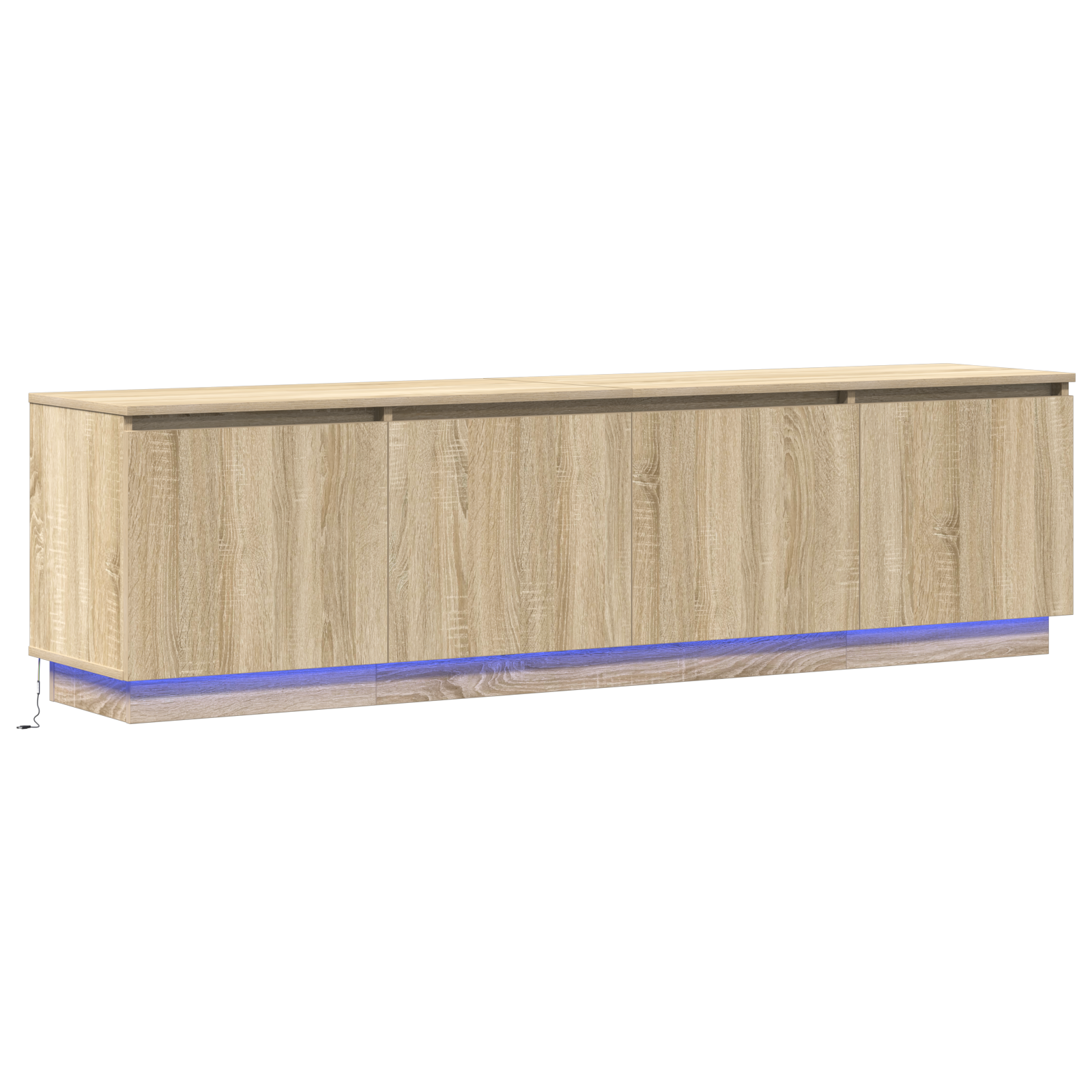 Led Tv-Schrank 180X38X49 Cm Holzwerkstoff