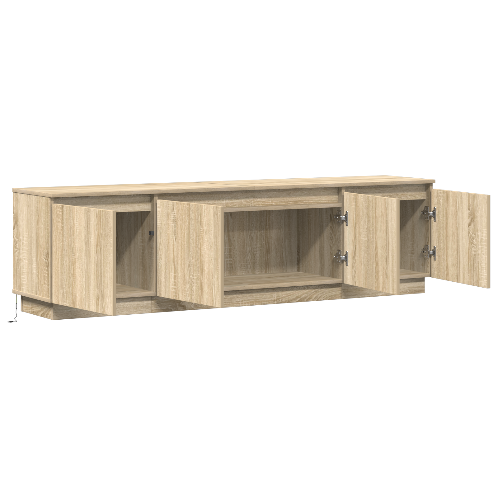 Led Tv-Schrank 180X38X49 Cm Holzwerkstoff