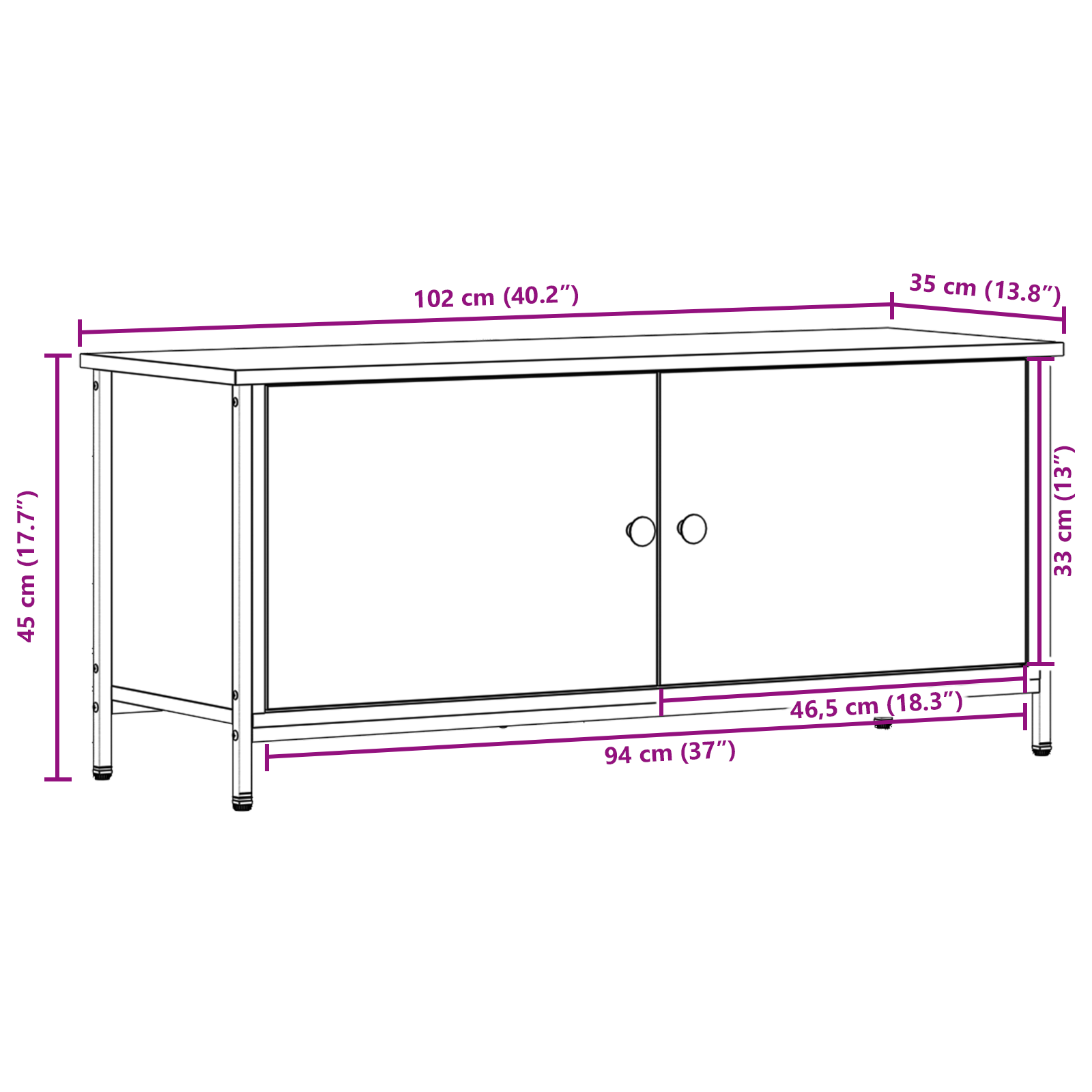 Tv Stand - Holzwerkstoff