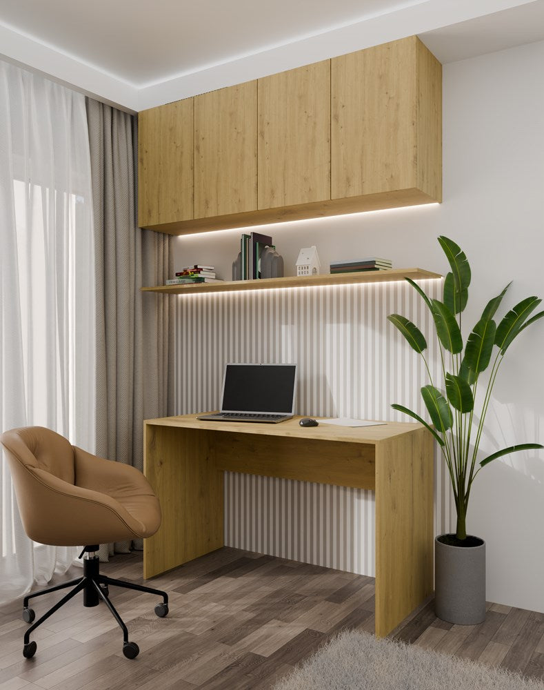 Schreibtisch PLUS – 120 cm breit, PC/Laptop-Tisch, mehrere Farben