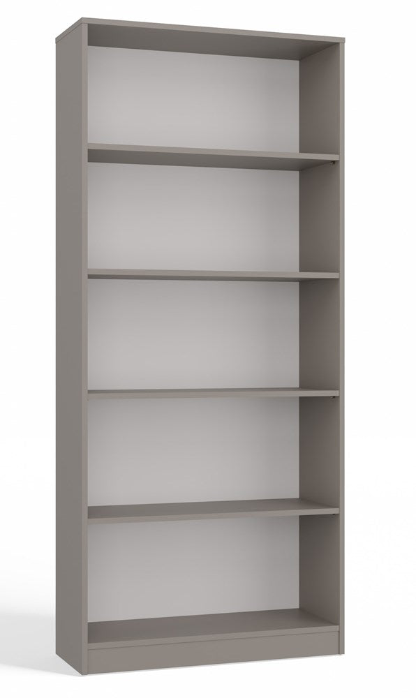 Regal ONYX R80 – 80 cm breit, Bücherregal mit 5 Fächern, mehrere Farben