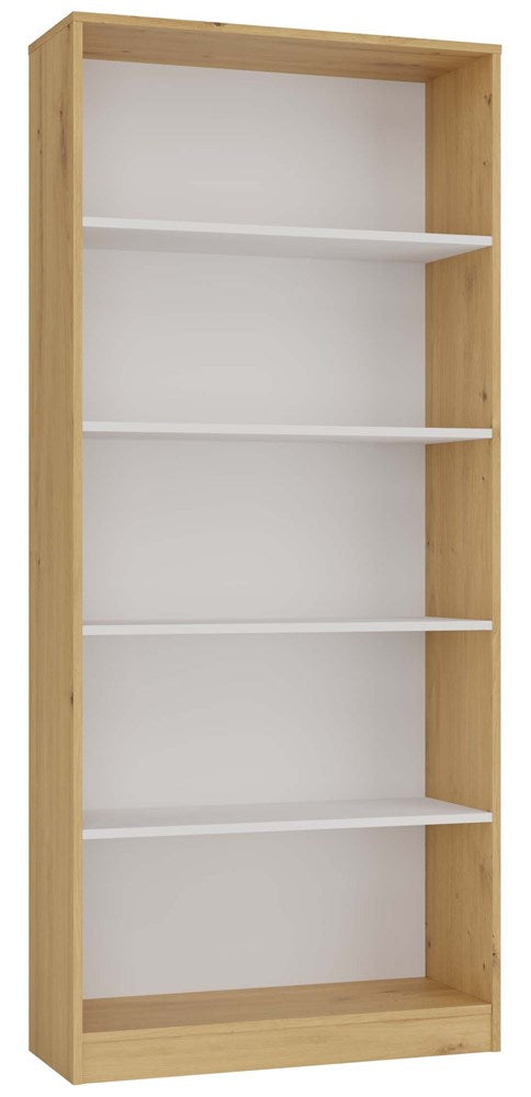Regal ONYX R80 – 80 cm breit, Bücherregal mit 5 Fächern, mehrere Farben