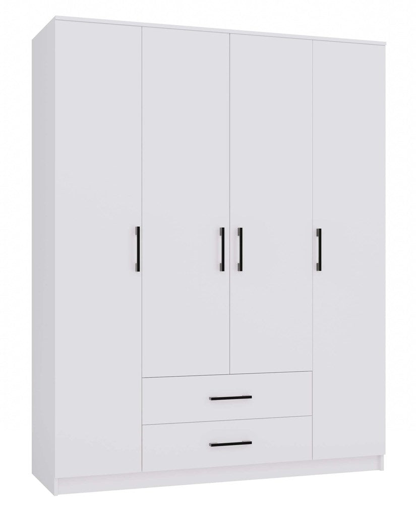 Kleiderschrank ROMANA – 80/120/160 cm, mit oder ohne Spiegel, mehrere Farben