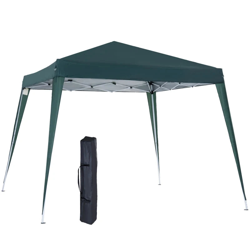 Faltpavillon 2,4x2,4m Pavillon Faltzelt mit UV-Schutz, Partyzelt inkl. Tragetasche für Garten