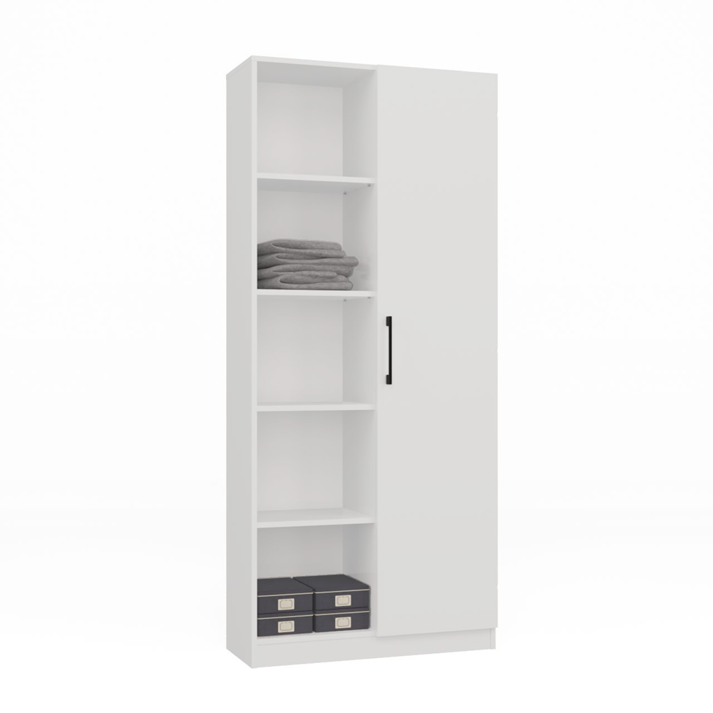 Regal MALWA RD-80 – 80 cm breit, 10 Fächer, halb offen, mehrere Farben