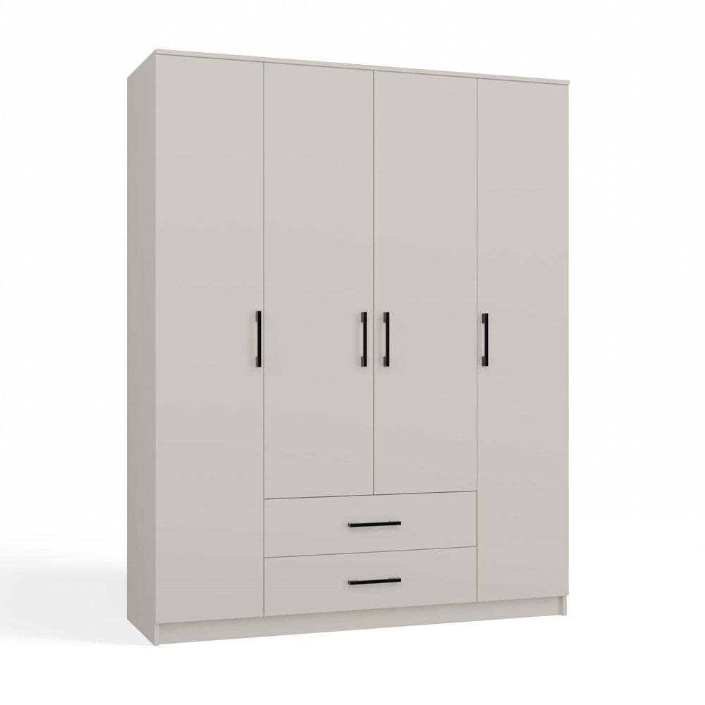 Kleiderschrank ROMANA – 80/120/160 cm, mit oder ohne Spiegel, mehrere Farben