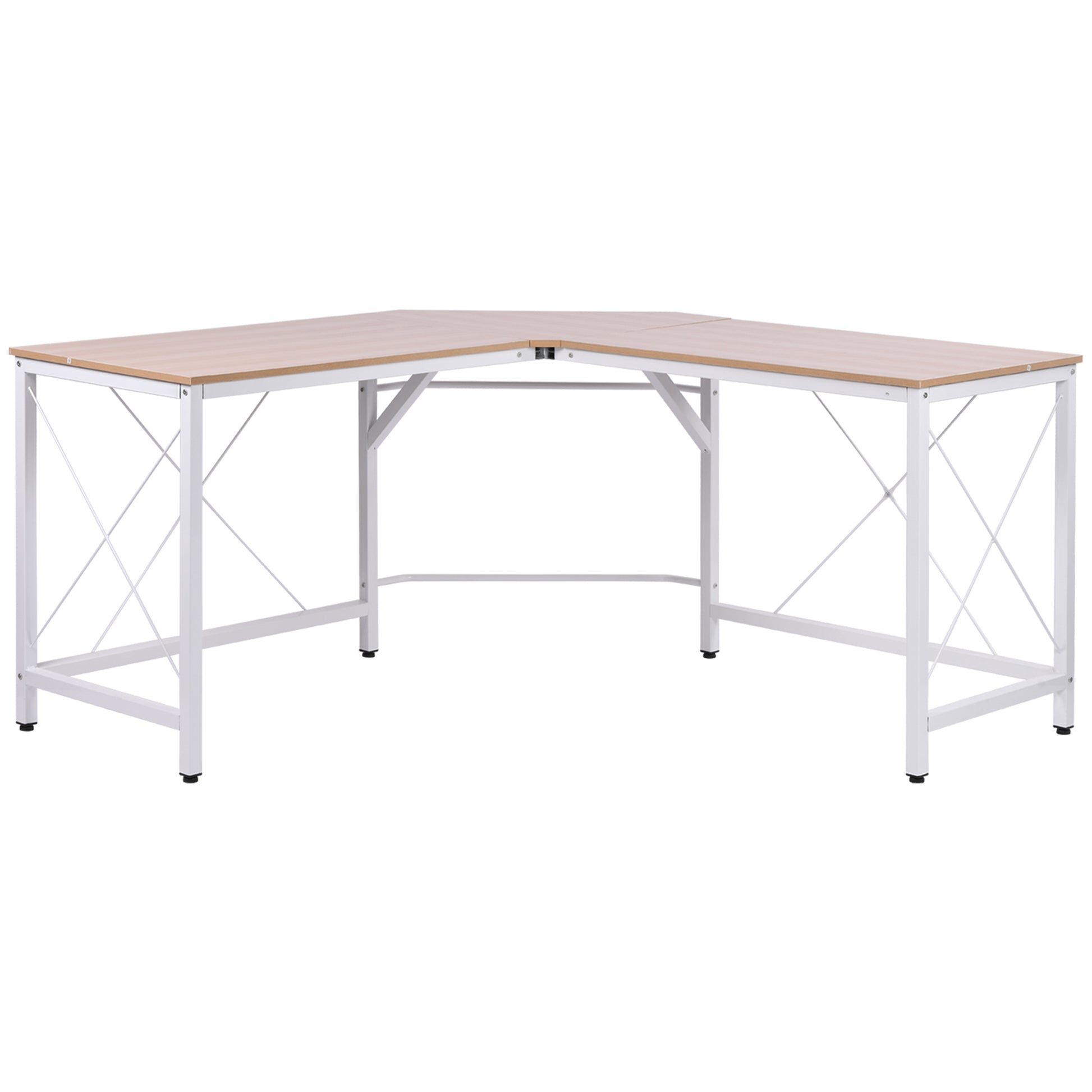 Schreibtisch L-Form Arbeitstisch Bürotisch Eckschreibtisch MDF 150 x 150 x 76 cm