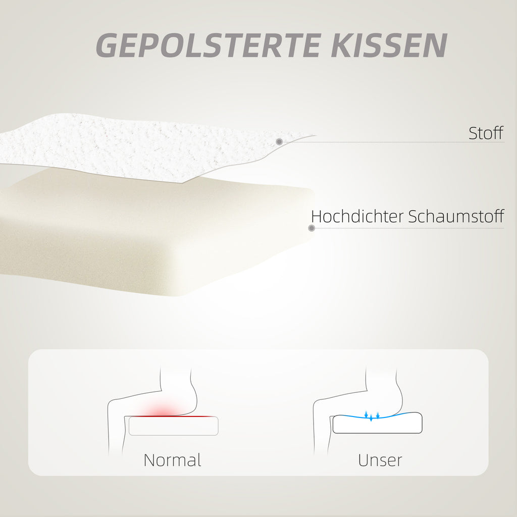 Schreibtischstuhl, Bürostuhl, Herzförmige Rückenlehne, gepolstert