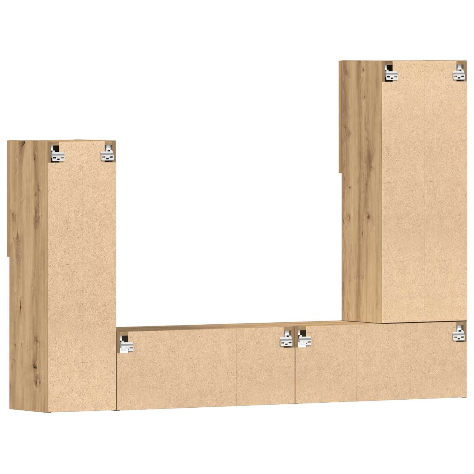 Wohnwand, Tv Schrank Mit LED Lichtern 40,5X30X102 cm  – Farben Konfigurierbar!!!