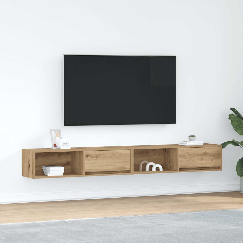 Tv-Schränke, Lowboard 2 Stk. 60X31X25,5 cm - Größen & Farben Konfigurierbar
