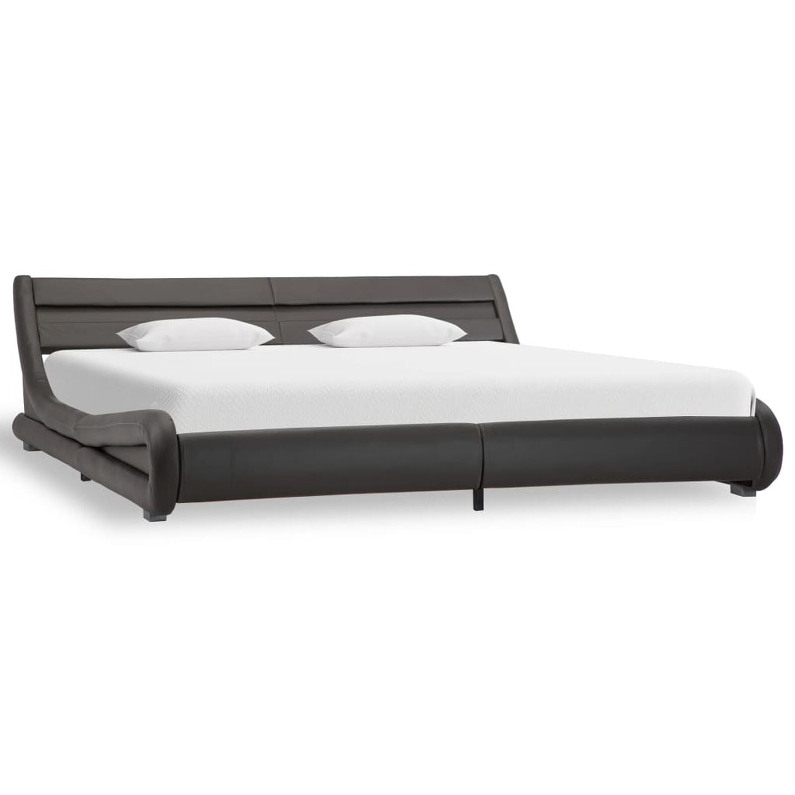 Bettgestell Mit Led, Kunstleder, 100 cm & 180 cm Breit