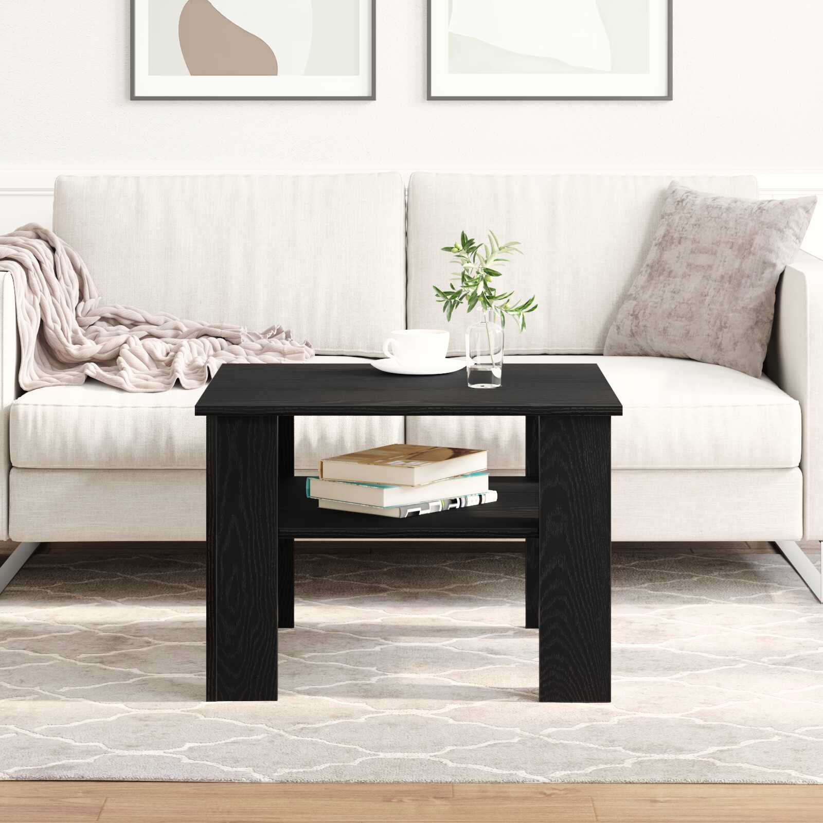 Couchtisch 60X60X42 cm Holzwerkstoff - Konfigurierbare Farben