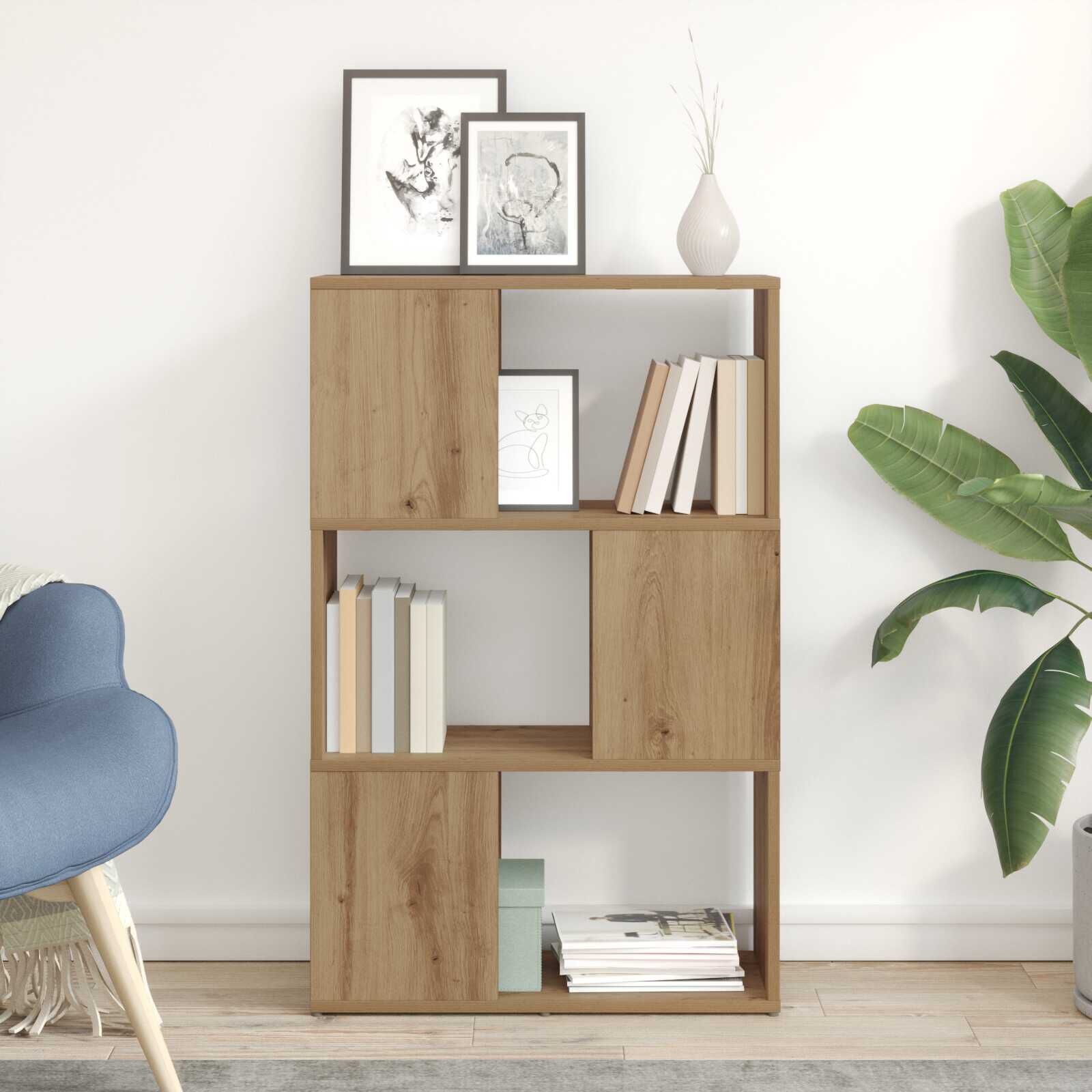 Regal, Bücherständer Eichenholz Holzwerkstoff - Konfigurierbare Größen!!!
