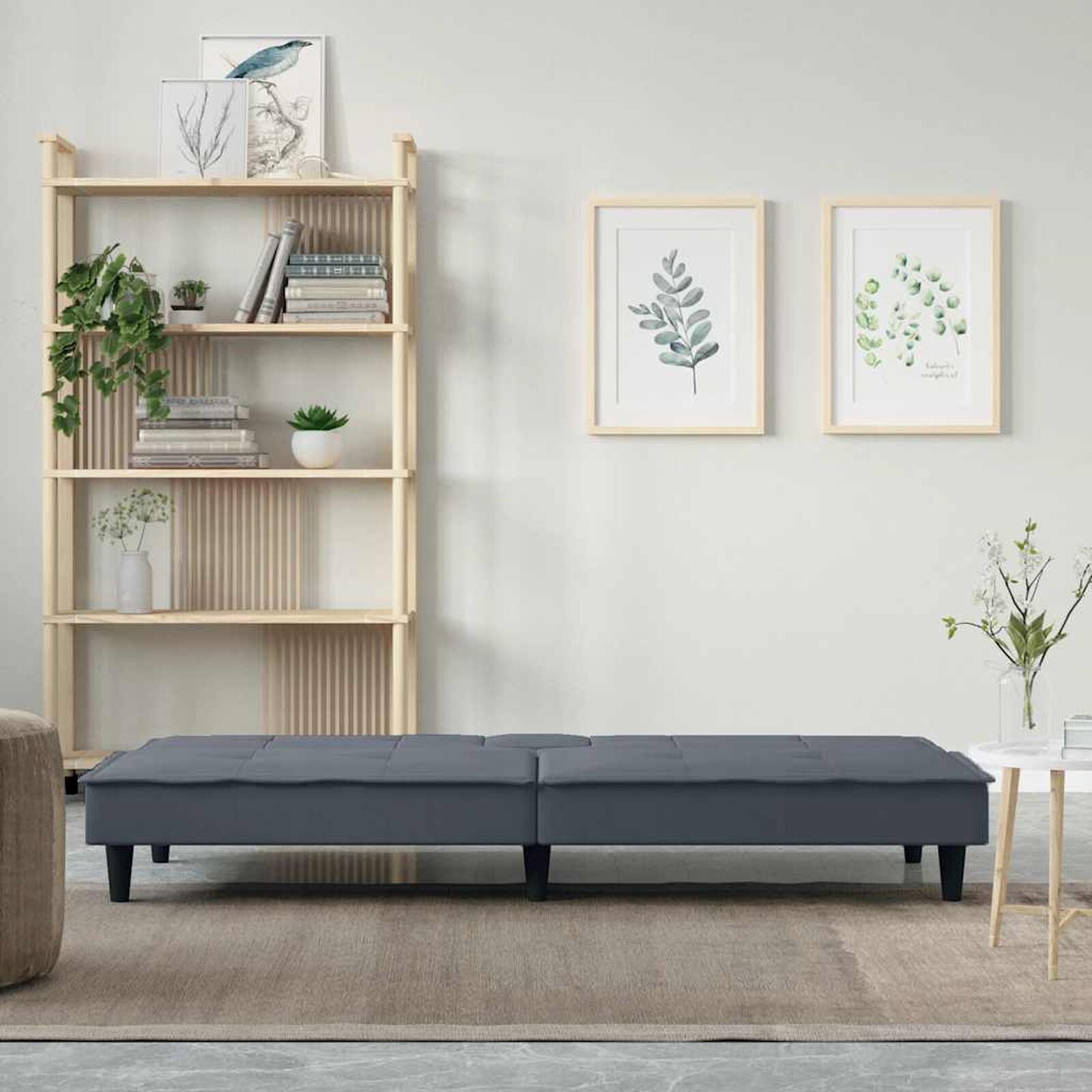 Schlafsofa Mit Getränkehaltern Samt - Konfigurierbare Farben!!!