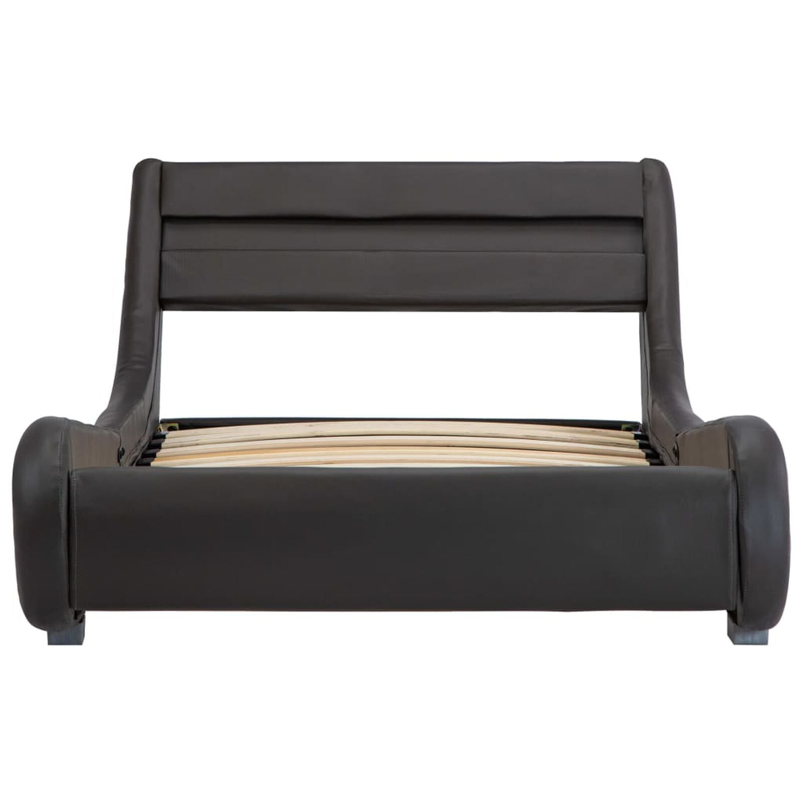 Bettgestell Mit Led, Kunstleder, 100 cm & 180 cm Breit