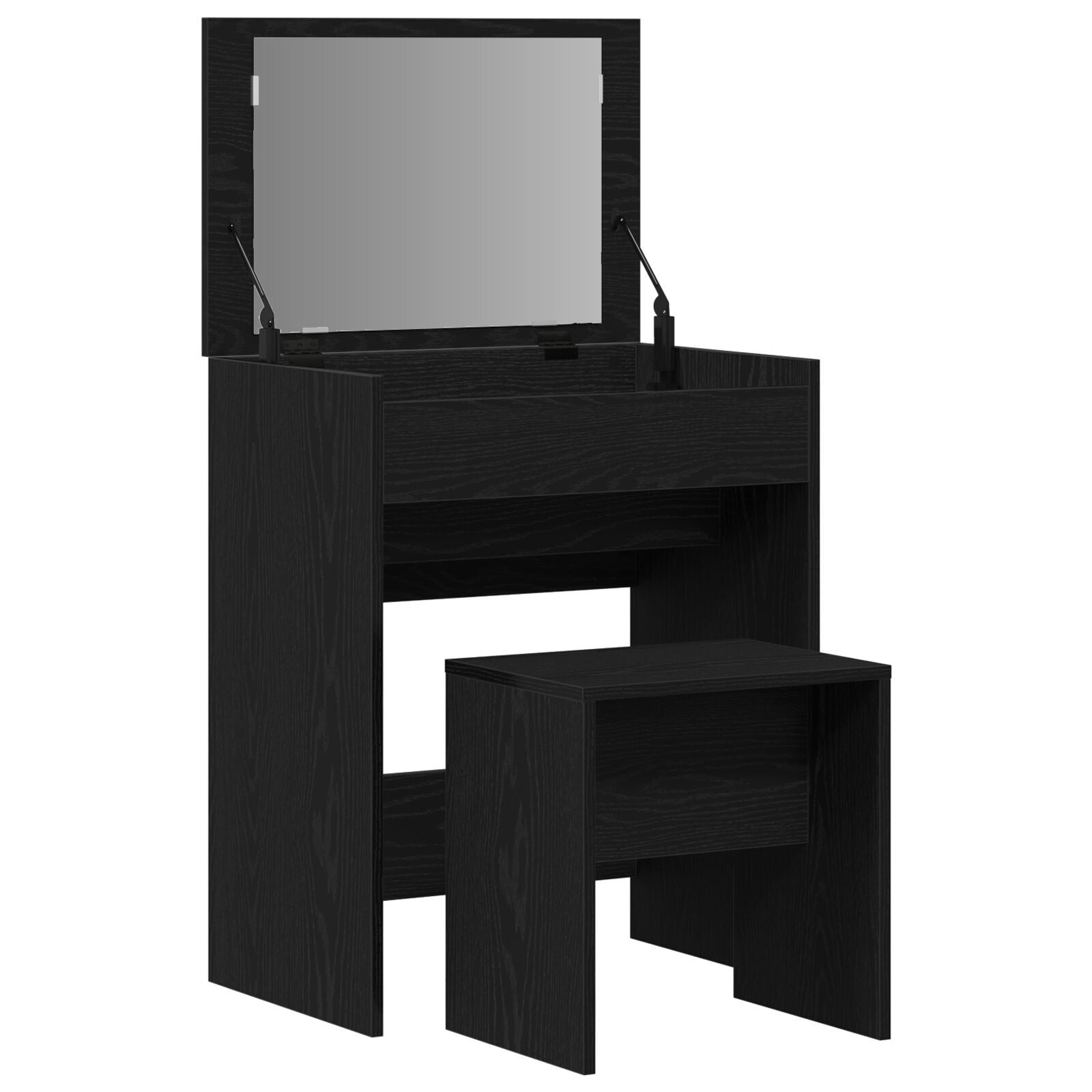 Schminktisch Mit Hocker 60X40X113,5 cm - Konfigurierbare Farben
