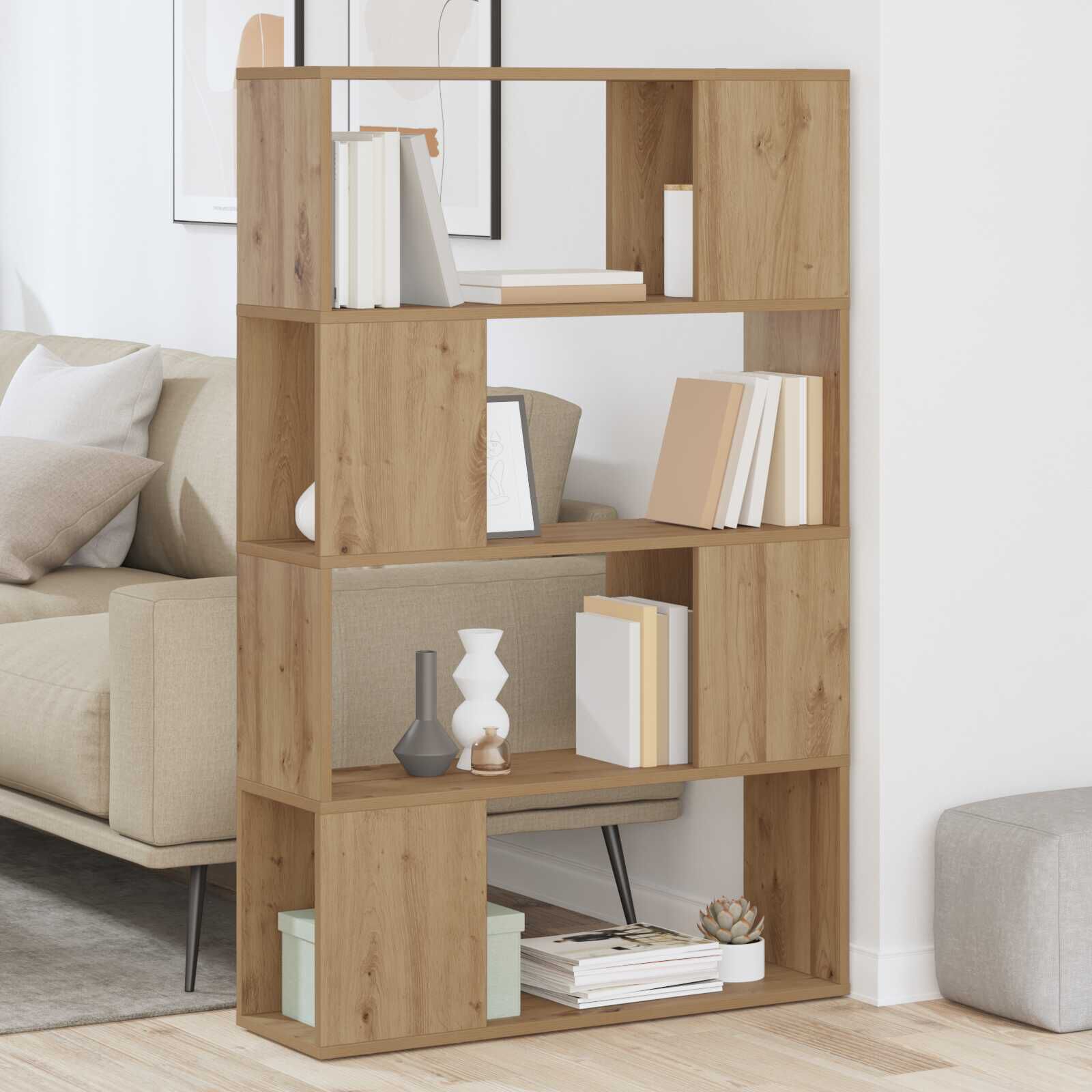 Regal, Bücherständer Eichenholz Holzwerkstoff - Konfigurierbare Größen!!!