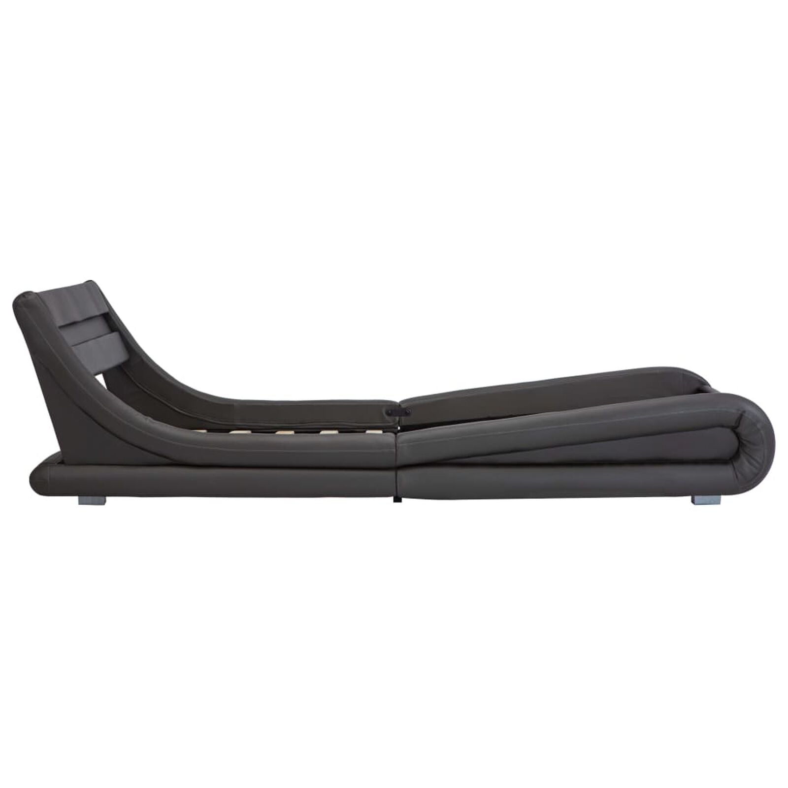 Bettgestell Mit Led, Kunstleder, 100 cm & 180 cm Breit