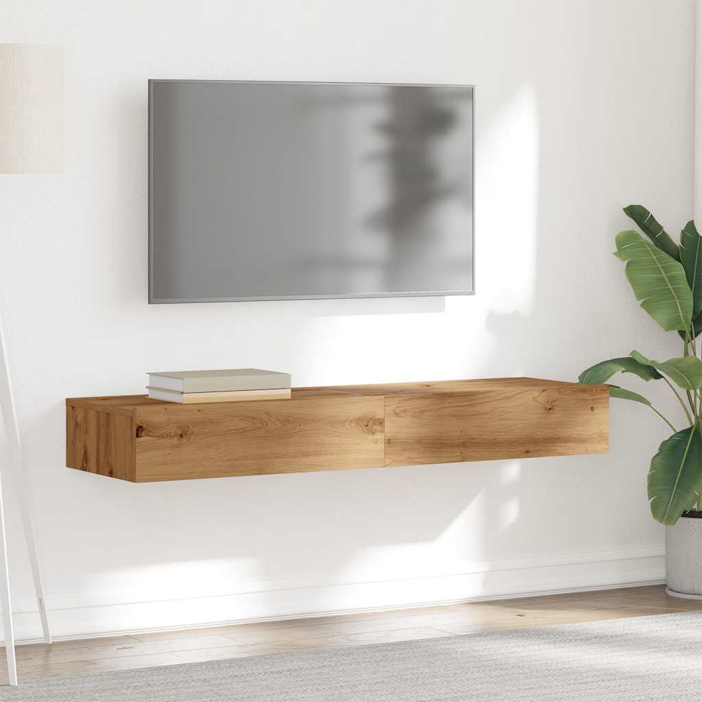 Tv-Schrank, Lowboard Mit LED-Leuchten – Größen & Farben Konfigurierbar