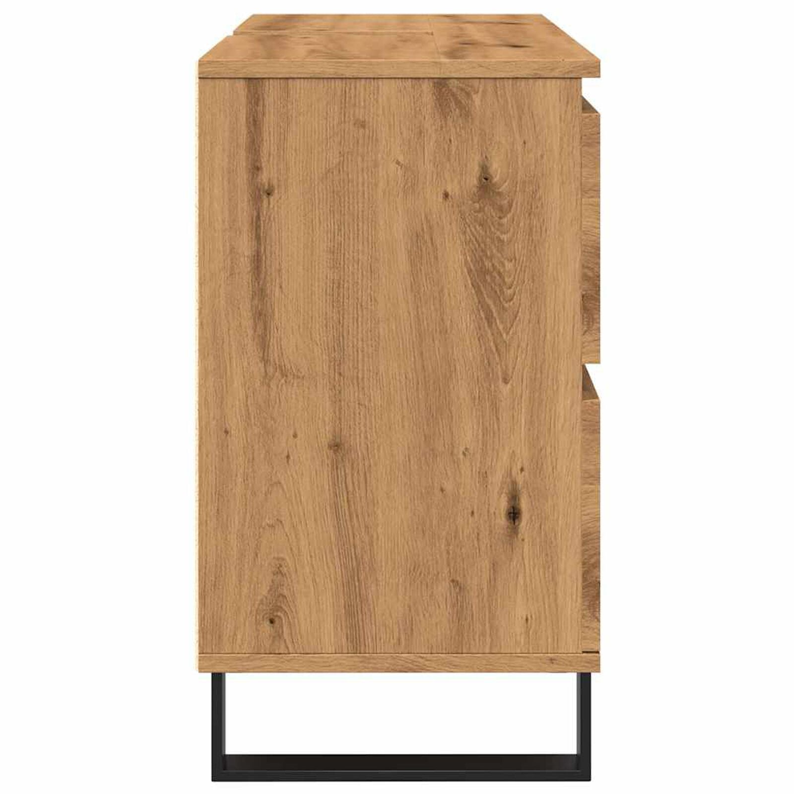 Waschbeckenunterschrank Artisan-Eiche 80X33X60 Cm Holzwerkstoff