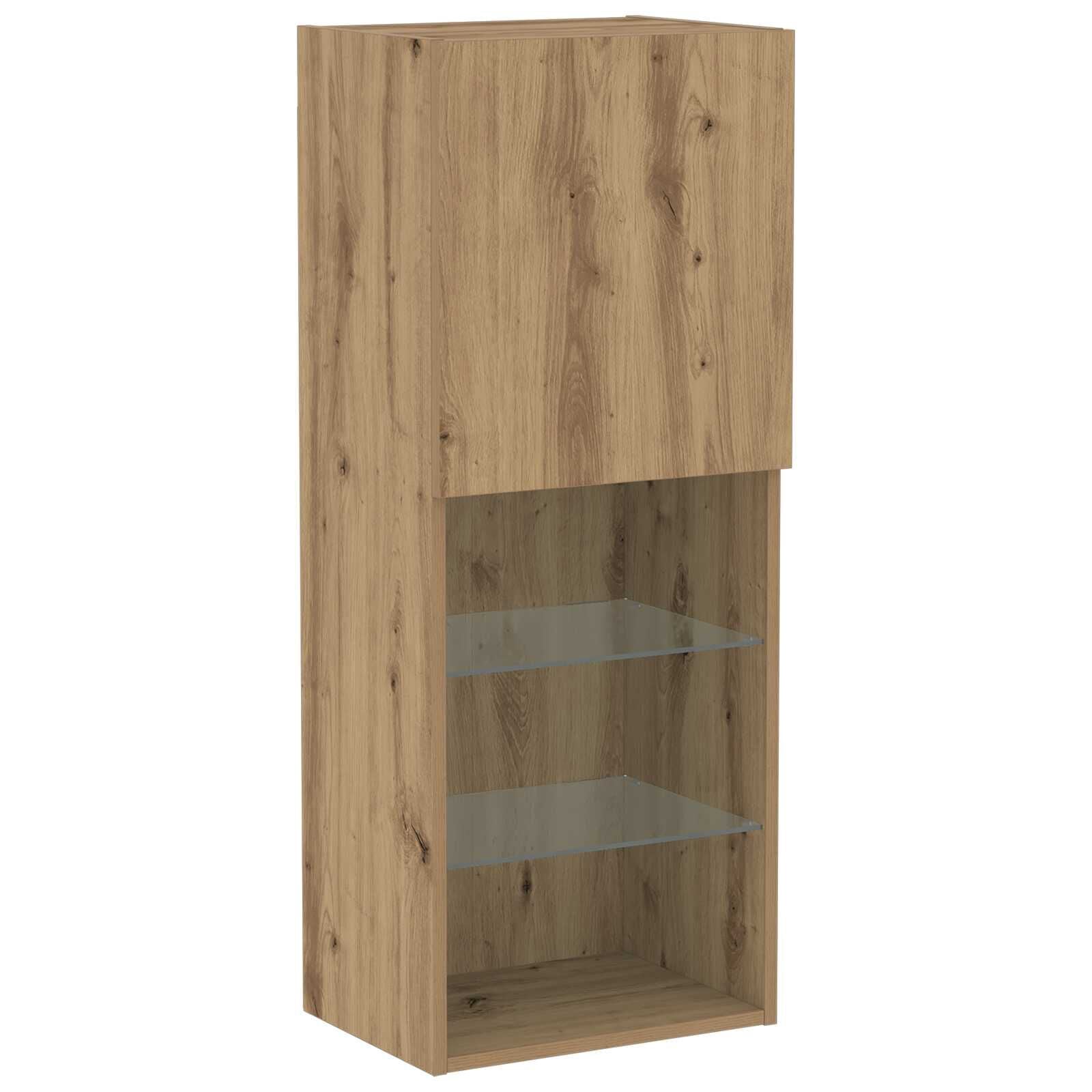 Wohnwand, Tv Schrank Mit LED Lichtern 40,5X30X102 cm  – Farben Konfigurierbar!!!