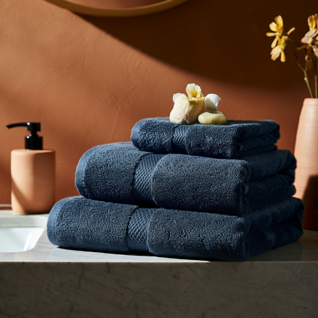 Plush Handtücher – 100% ägyptische Baumwolle, luxuriös & saugstark, verschiedene Größen & Farben