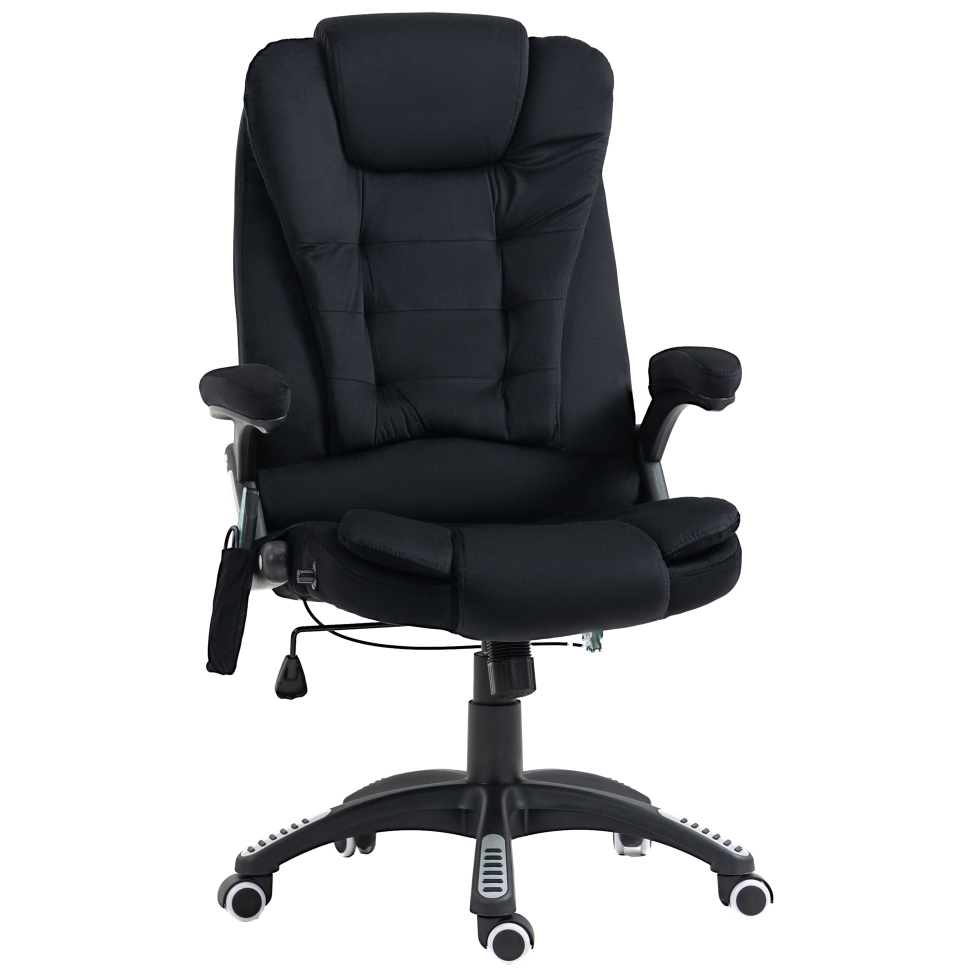 Bürostuhl Massagesessel mit Wärmefunktion, Ergonomischer Chefsessel, Höhenverstellbarer Drehstuhl