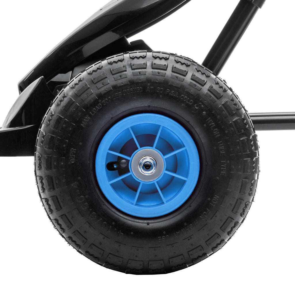 Kinder-Gokart, mit Pedalen, verstellbarem Sitz, In- und Outdoor, ab 5 Jahren, 121 x 58 x 61 cm