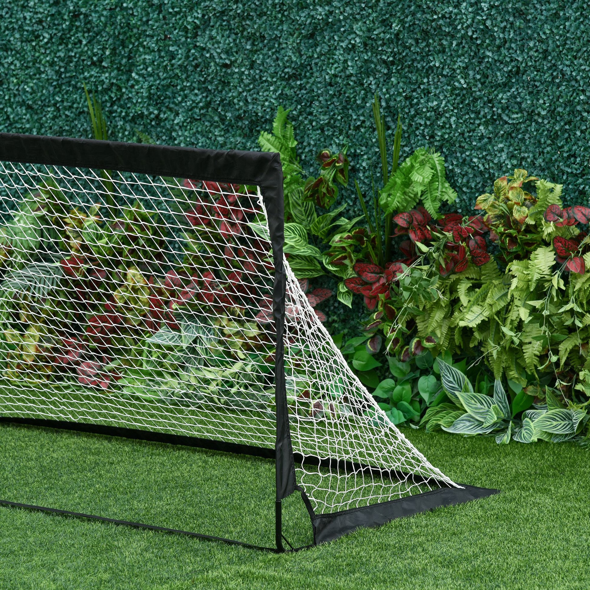 Fußballtor 2er Set faltbar 183 x 90 x 90 cm Fussballtor mit Tragetasche wetterfest Outdoor